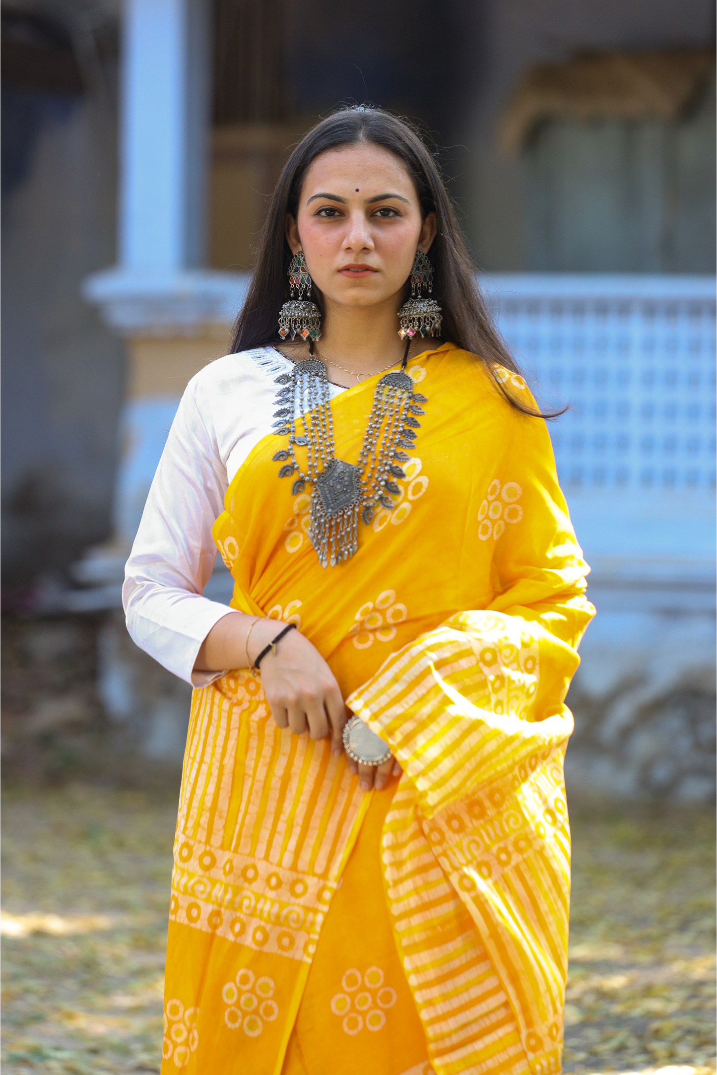 Yellow Saree