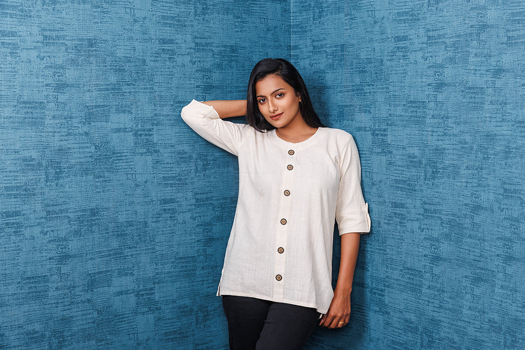 Khadi Short Kurti
