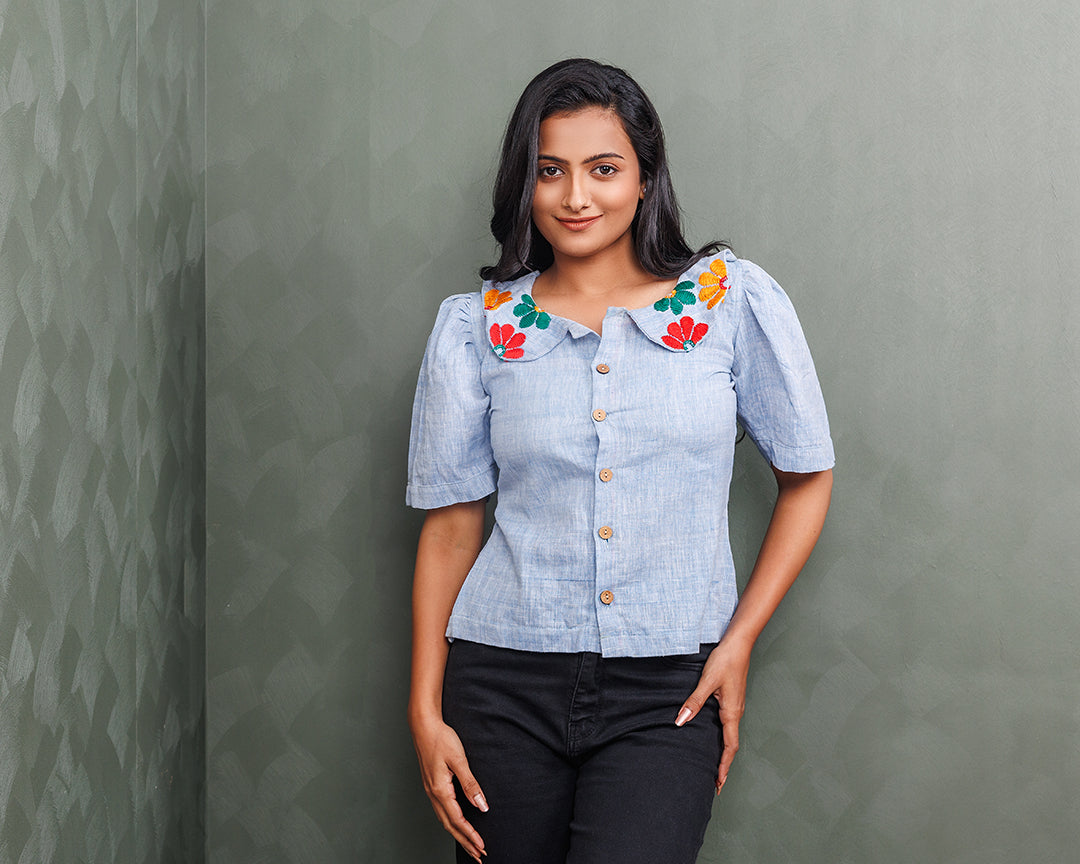 Khadi Grey Shirt