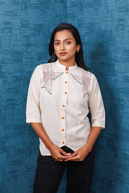 Khadi Chex Shirt