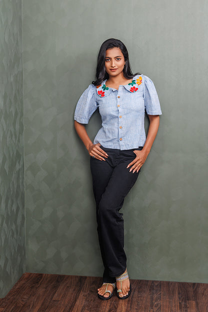 Khadi Grey Shirt