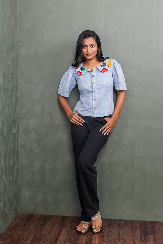 Khadi Grey Shirt