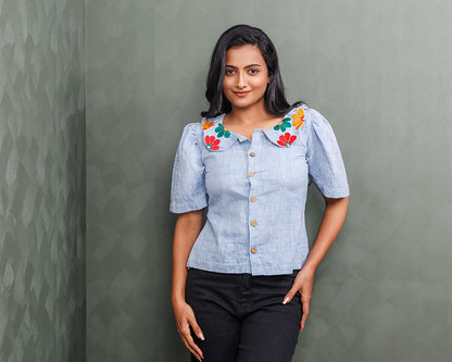 Khadi Grey Shirt