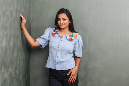 Khadi Grey Shirt